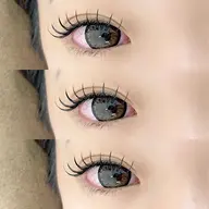 【最新技術LED×持続力No.1】LEDエクステ☆フラットラッシュ100本