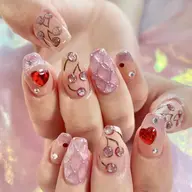 【オフ無料】10本アート￥9900