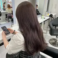 カット＋カラー＋ハホニコトリートメント (炭酸泉Spa付)