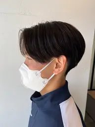 【くせ毛男子のお悩みを解消】メンズカット+ナチュラル縮毛矯正¥16170(メンズカット/縮毛矯正/眉毛)