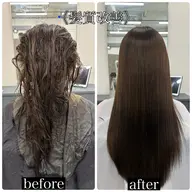 髪質改善縮毛矯正&カット✨