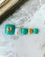 【ミニモ限定】フット ケア込、親指アートコース