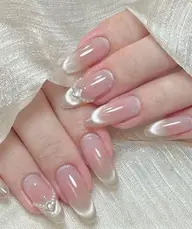 光のライン変形★マグネットフレンチ+人気パーツ2本♪ 2980円フィルイン対応