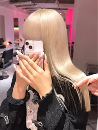 ブリーチ2回+カラー