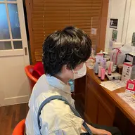 【minimo限定オフ】　カット＋メンズパーマ