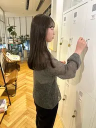 艶々ケアカラー（シャンプーブロー付き