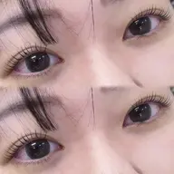 根元立ち上げ⟡.*パリジェンヌラッシュリフト上🪞束間コーティング仕上げ🤍　マツパ/韓国風/笹塚