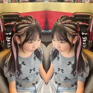 【補足説明必ずお読みください】ハーフコーンロウエクステ編み×6本シャンプー付き🫧