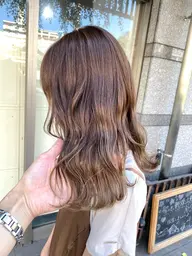 ✨ブリーチ無しのダブルカラー✨髪のダメージが気になる方におすすめです‼︎¥16000