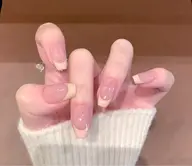 ハンドネイル　フレンチ