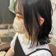 【大人気⭐️】インナーカラーブリーチ(イルミナ)➕小顔カット