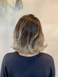 ✨バレイヤージュグラデーション（ブリーチ込み）