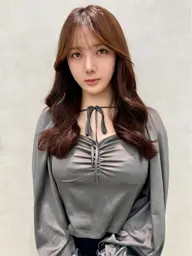 【🌸ミニモ限定🌸】韓国ヘアカット➕ワンカラー➕プレトリートメント120分