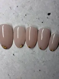 【オフなし】配置🫧形🫧色にこだわったワンポイントアート＋ワンカラー（マグネット可）¥4,950（170分​〜​200分）