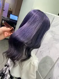 ❄️プルエクステ外し（他店のプルでもOK）＋艶カラー🫧#渋谷#表参道