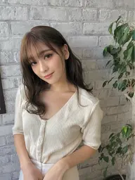 👑2回目以降人気No.1👑似合わせカット＋透明感カラー＋Aujuaトリートメント