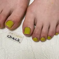 ミニモ限定⭐️フットネイル　（ワンカラー）