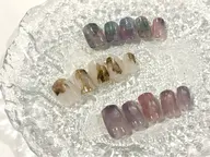 【Hand🤚🏻オフあり☁️】☃️🉐期間限定🉐☃️お任せ❣️ニュアンスネイル🫧パラジェル使用✨✨