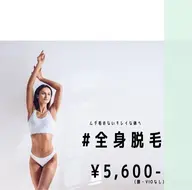 全身脱毛【顔VIOなし】