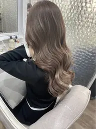 《🧁人気No.2🧁》【🌙ダメージ軽減イルミナカラー🌙+2stepトリートメント】+7種前処理トリートメント付き