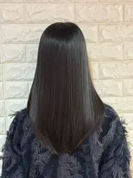 カット、縮毛矯正