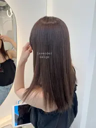 🩵【赤み消しハイライト】🩵シークレットハイライト➕プレミアムカラー➕Aujua 4stepトリートメント🩵/艶髪