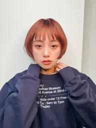 カット＋イルミナカラー🍊