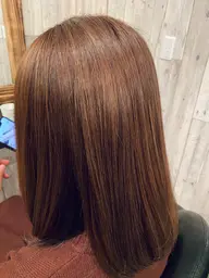 🍒お気軽メンテナンス🍒リタッチカラー+髪質改善トリートメント🫧