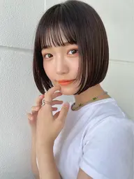 【髪質改善】カット+縮毛矯正＋Aujuaトリートメント🫧