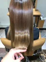 艶髪縮毛矯正+髪質改善