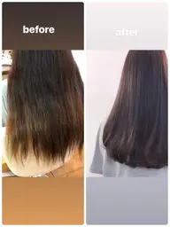 〈minimoからご予約のお客様専用割引☆〉カット & 縮毛矯正 & トリートメント