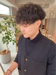 メンズカット＋パーマ🧑🏻‍🦱🌀