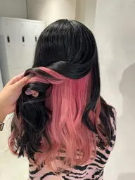 ハイトーンカラー💖🦋似合わせカット＋裾カラーorインナーカラーorグラデーションカラー♡✨ケアブリーチ付き💞