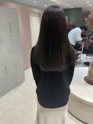 ✨絹髪に!ダメージレス縮毛矯正+髪質改善トリートメント+メンテナンスカット⭐️
