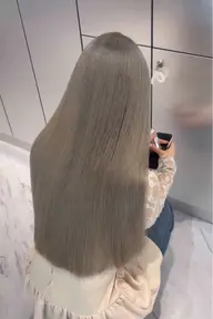 🎀前髪カット＋ブリーチ＋カラー＋髪質改善TR