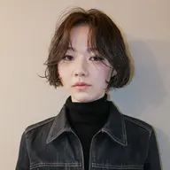 🌈minimo限定クーポン🌈人気No.🥈カット＋パーマ+カラー+トリートメント　今月限定¥22000→¥11000