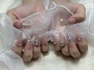 【オフなし】チップ長さだし＋持ち込みシンプルデザイン90分