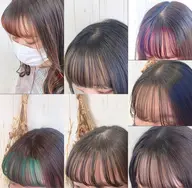 ❤︎ 前髪インナーカラー ❤︎ 前髪インナー限定メニューです✨前髪だけのカラーはこちらのメニューでご予約下さい☺︎