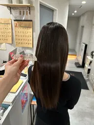 カット➕ケア縮毛矯正➕TOKIOトリートメント