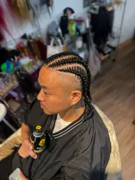 コーンロウ(エクステ)