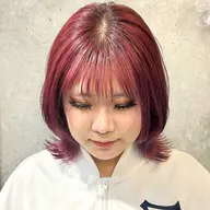 🏷️:【 Wカラー 】 ブリーチ リタッチ + カラー