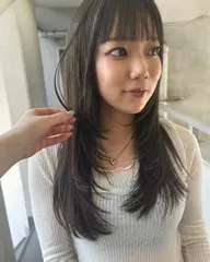 顔まわりの韓国風レイヤーカット🎵💕　［20代の方限定］［シャンプーなし］写真撮らせていただける方🎵