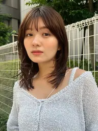 【集中ケア💖】艶カラー➕スチームトリートメント➕頭皮クレンジング🚿 (前髪カットも🆗)