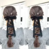 🌙編みおろしヘアアレンジ🌙