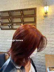 ブリなしWカラー⚠️ブリーチなしのカラーです！