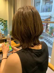 💚リピーター様限定価格💚透明感シルクカラー➕似合わせカット