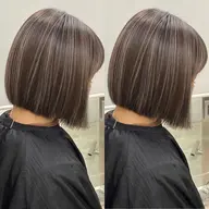 一周年記念価格✨白髪ぼかしハイライトカラー