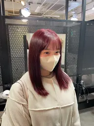 【透明感カラー】🌟ワンカラー+髪質改善Treatment7step🌟