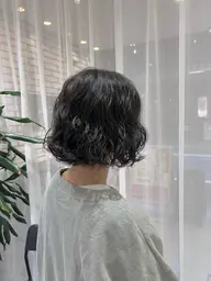 カット × パーマ