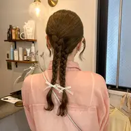 【特別な日に】似合わせヘアセット